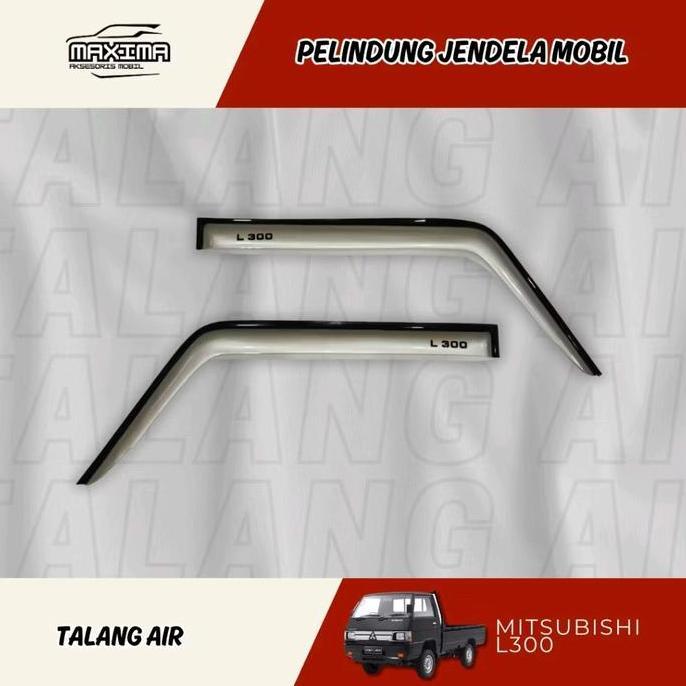 Talang Air Pintu Mobil L300 2 Pintu Hitam dan Silver Talang Air 2 Pintu L300