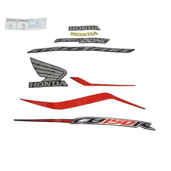 STICKER BODY KANAN (STRIPE SET R) GUNPOWDER BLACK CB150 STREETFIRE K15M