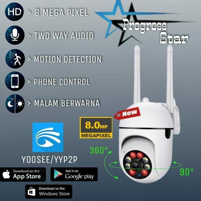 New Ip Camera Yoosee 8MP CCTV Speed Dome Mini Kamera Wireless Yoosee