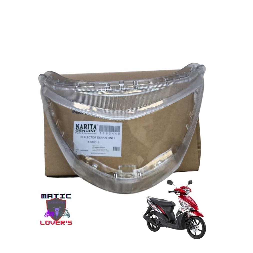 MIKA KACA LAMPU DEPAN YAMAHA MIO J MIO GT MIKA LAMPU DEPAN MIO J MIO GT 2012-2014  MIKA DEPAN MIO J 