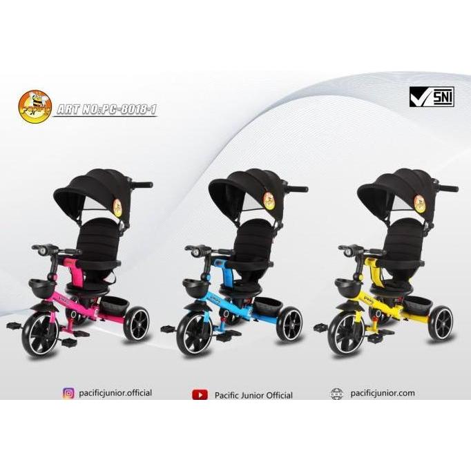 Terlaris Sepeda Anak Roda Tiga / Tricycle Pacific 8018-1