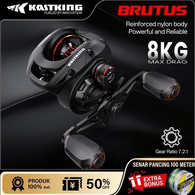 [OFFICIAL] SeaHunter x KASTKING BRUTUS & Brutus Pro Reel BC Reel Pancing, Saltwater Reel Baitcasting