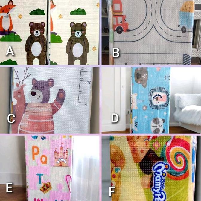 PLAYMAT YAKIMURA 180x200 Playmate Bayi Karpet Lipat Matras Bayi Matras