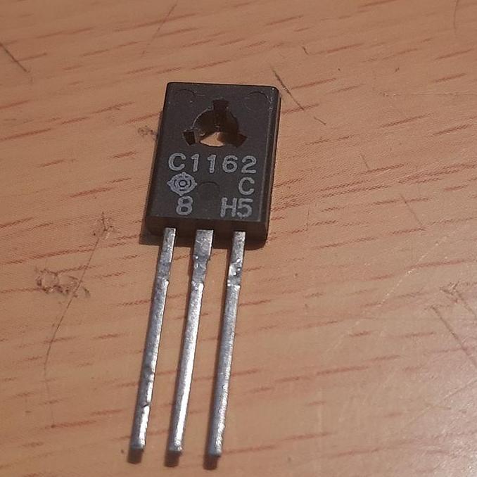 TRANSISTOR C1162 2SC1162 C 1162 2SC 1162 HITACHI NOS WHITE MARKING SAF12