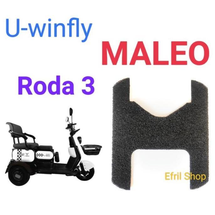 Terlaris Karpet Sepeda Motor Listrik Uwinfly Maleo Roda Tiga Maleo Roda 3