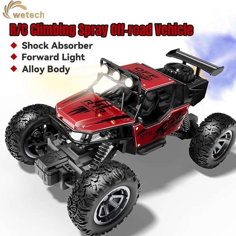 terlaris wetech mobil remote control alloy offroad dengan fitur semprotan air mobil panjat untuk sem