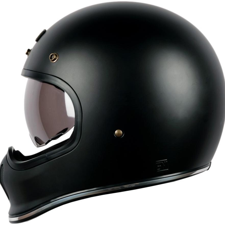 NEW Helm NJS Freedom Solid Retro Double Visor Helmet [terbaik][terlaris]