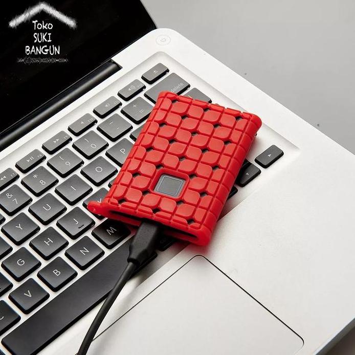 Case untuk Samsung Portable SSD T7 External Rubber TILE HOLE Casing Cover