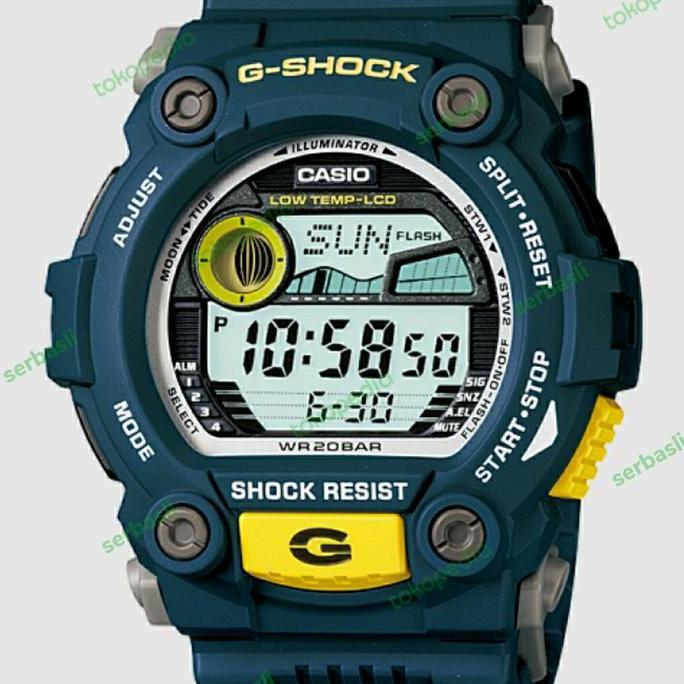 JAM CASIO GSHOCK G7900 / G-7900-2DR DIGITAL ORIGINAL BERGARANSI