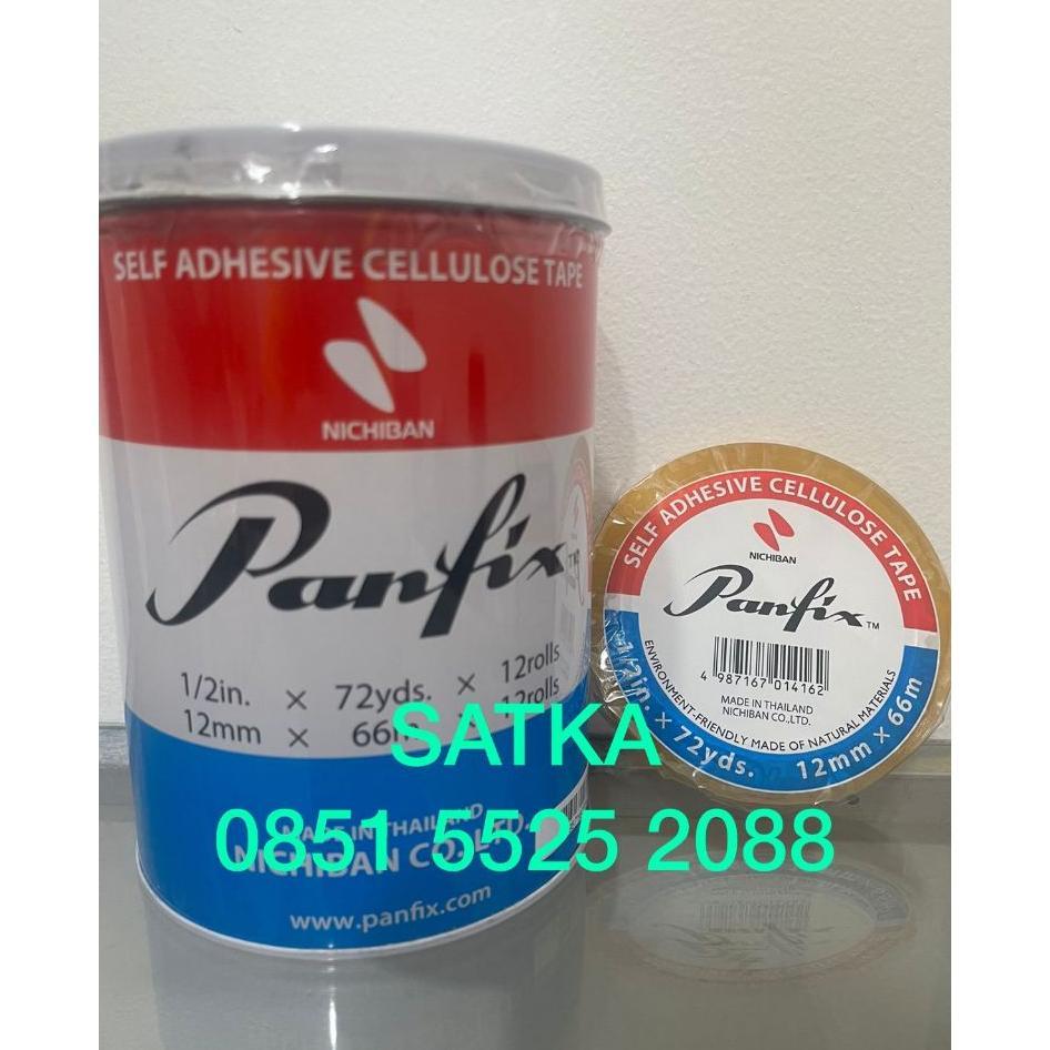 Isolasi Solatip Panfix 1/2 Inch X 72