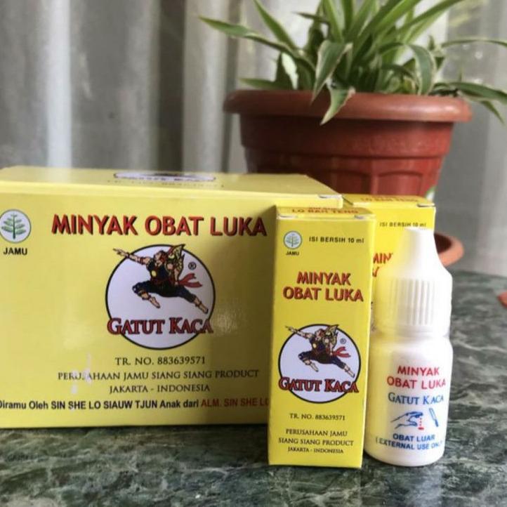 Minyak Luka Gatot Kaca Lo Ban Teng Obat Luka Bakar Luka Potong Menghentikan Pendarahan