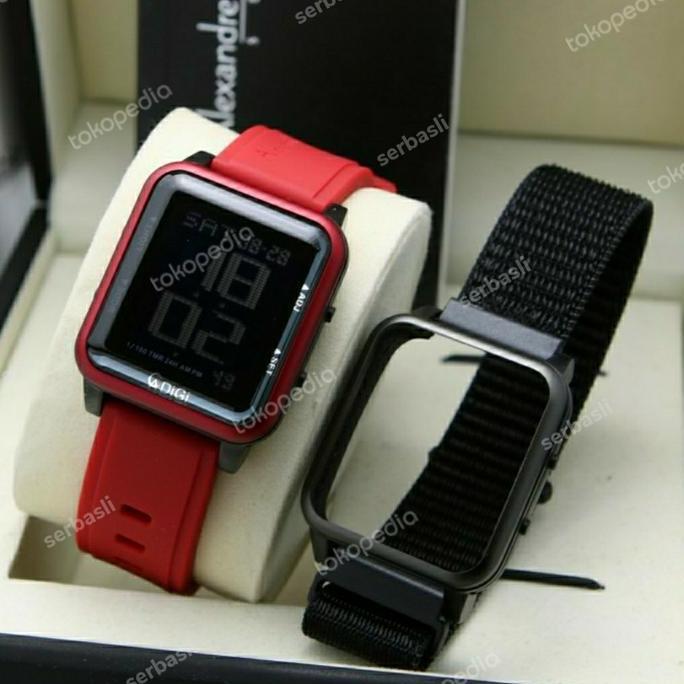 ALEXANDRE CHRISTIE AC9344 AC 9344 DIGITAL FREE STRAP ORIGINAL