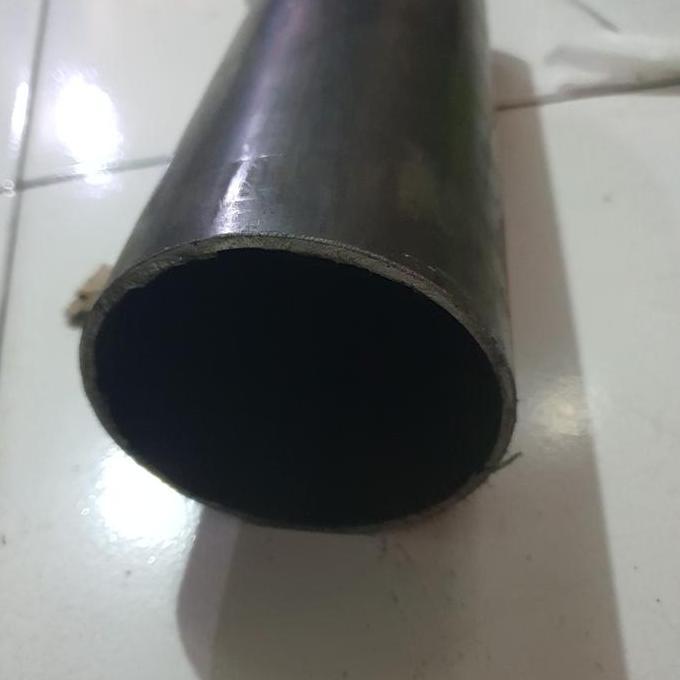 Pipa Besi Hitam 3 Inch 2,8 mm Panjang 120CM