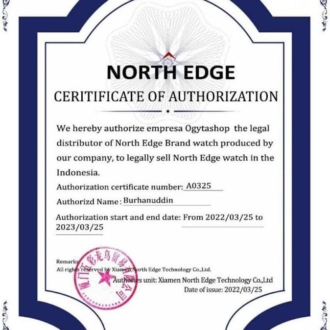 NORTH EDGE ZT7 Jam Tangan Pria Jam Tangan Wanita Smart Watch Android