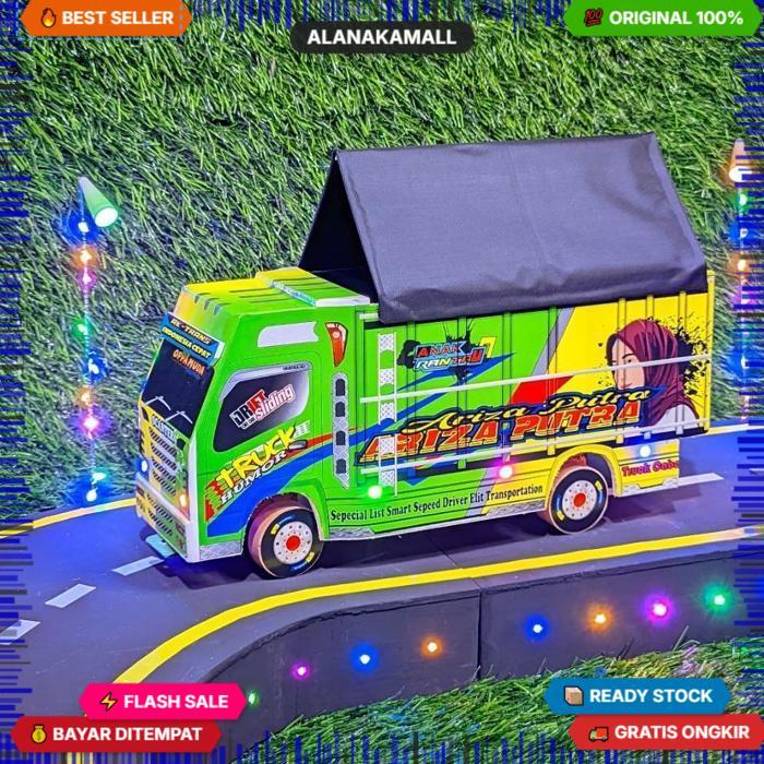 Truk Oleng Mobil Truck Mainan Wahayu Abadi Oleng Promo Miniatur Truk Murah Truk Oleng Mainan Anak Bo