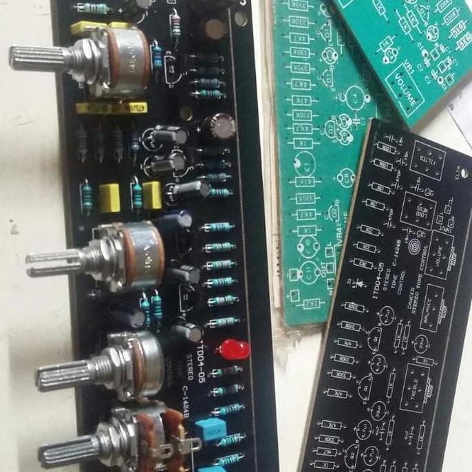 KIT TONE CONTROL 12V DC STEREO SAF12