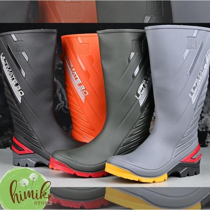 SEPATU BOOTS KARET PANJANG AP BOOTS Ultimate 2015 Original