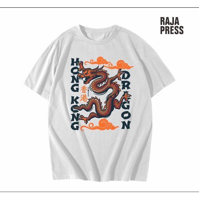 KAOS OLEH - OLEH HONGKONG - BAJU SOUVENIR HONGKONG - BANYAK GAMBAR Combed Dewasa