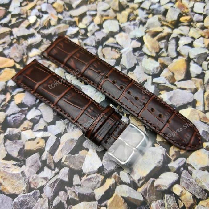 Tali ALBA Tali Jam Tangan ALBA Bahan Kulit Ukuran 22 mm Kulit Asli
