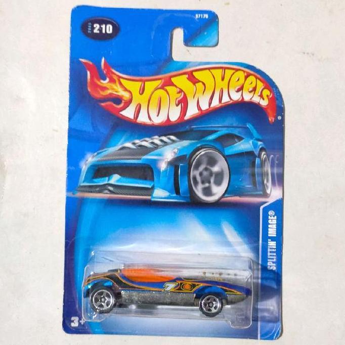 HOTWHEELS HOT WHEELS SPLITTIN IMAGE BIRU 2004 BASE BESI FUN99
