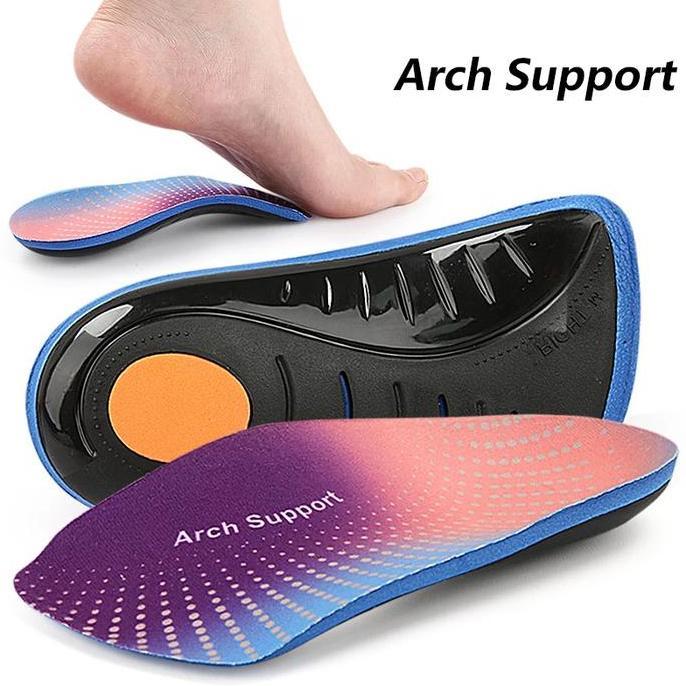 Insole Flat Foot / Ortopedi Orthotics Arch Support Alas Sol Kaki Datar