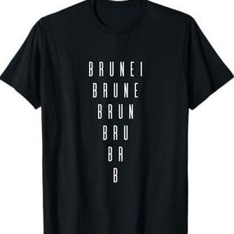BAJU BRUNEI DARUSSALAM - KAOS BRUNEI DARUSSALAM - SOUVENIR BRUNEI DARUSSALAM - OLEH OLEH BRUNEI DARU