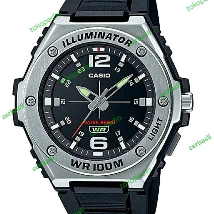 JAM CASIO MWA100H MWA-100H-1AVDF ANALOG ORIGINAL BERGARANSI