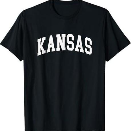 BAJU KANSAS AMERIKA SERIKAT  - BAJU OLEH OLEH KANSAS AMERIKA SERIKAT - KAOS KANSAS AMERIKA SERIKAT B