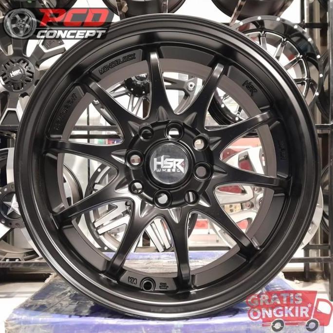 Terlaris Velg Mobil R15 Terlaris Ce28 Brio Agya Calya Avanza Hsr R15 Hitam