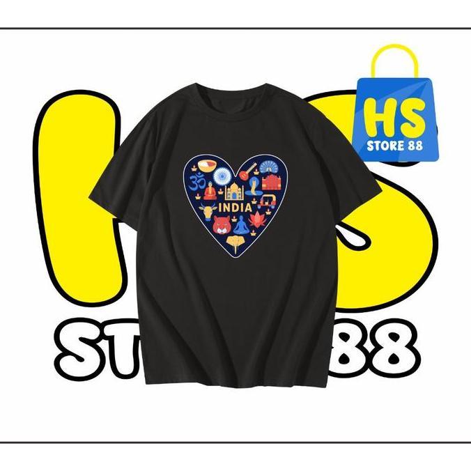 baju oleh-oleh india - kaos souvenir india - baju india - kaos oleh oleh india BANYAK MODEL