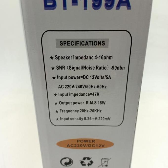 sinta.nyoh / Amplifier Bluetooth Fleco BT-199A - Ampli Fleco 199A Amplifier Karaoke Diskon