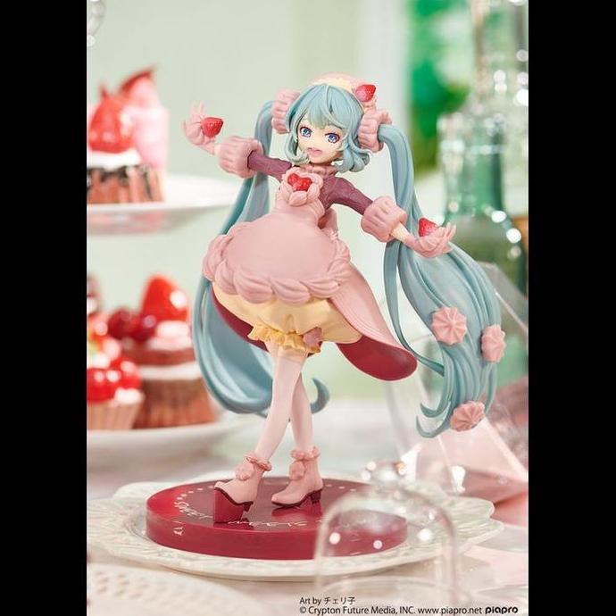 Sweet Sweets Figure Hatsune Miku - Strawberry Chocolate Shortcake