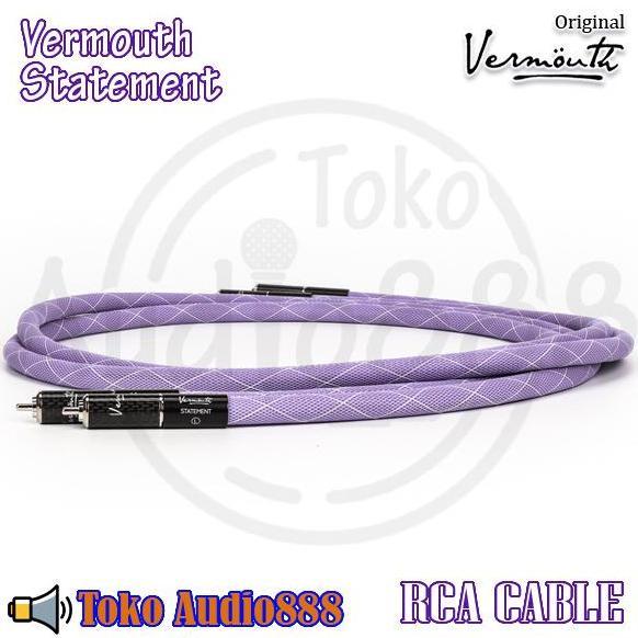 Vermouth Audio Statement Analog Interconnect ( Kabel RCA ) - 1 Meter terlaris