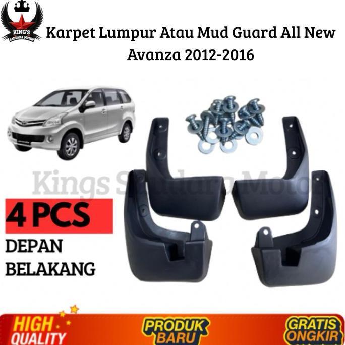 Mudguard Atau Karpet Lumpur Avanza 2012-2016 Plus Baut Termurah Best Seller Accessories Car Foto Mot