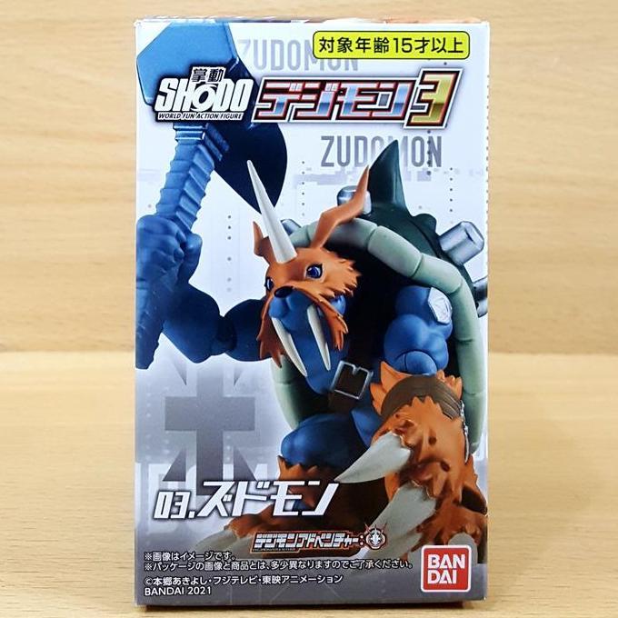 Digital Monster Adventure SHODO Digimon 03 - Zudomon