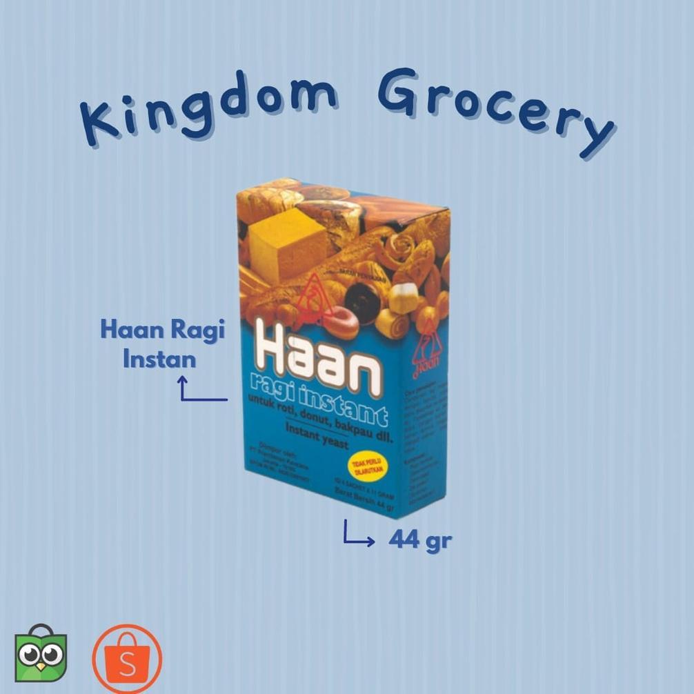 Haan Ragi Instant 4x11gr Untuk Donat Dan Roti
