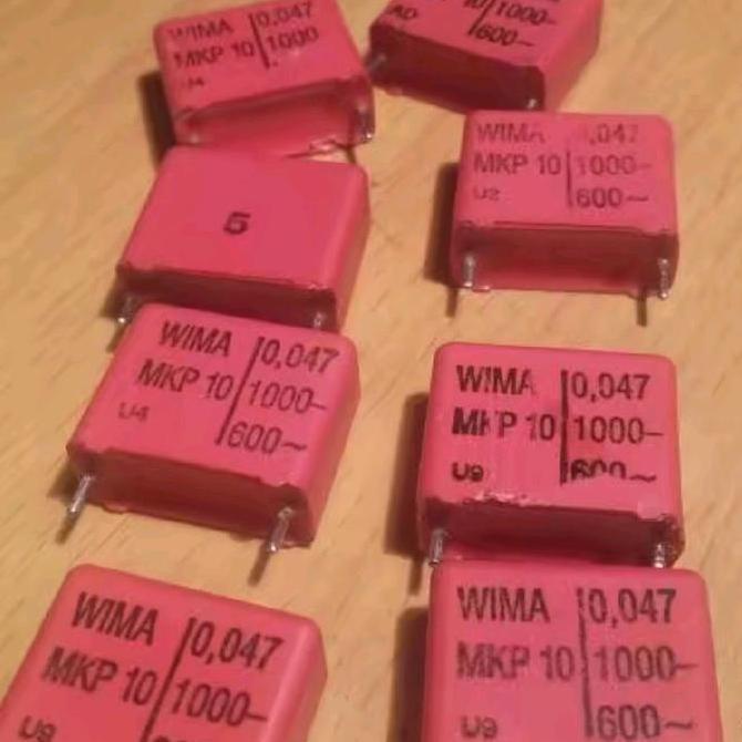 MKP10 47NF/600V/1000V 0.047UF 47N 47NF 47 NF WIMA (USED) SAF12