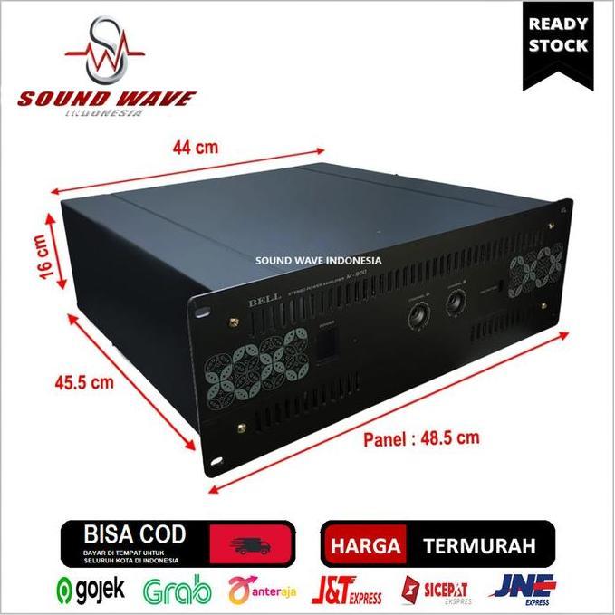 fahmifahstore / BOX POWER AMPLIFIER BELL M900 Diskon