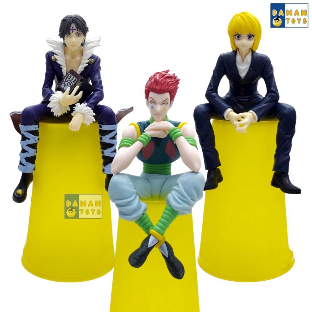 Hunter X Hunter Noodle Stopper Figure Hisoka Kuropika Chrollo Action Figur Pajangan