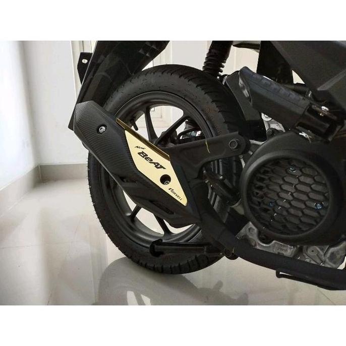 Garnish Cover Knalpot/Muffler Cover Protector/Cover Tutup Knalpot Honda Beat Deluxe 2021 up