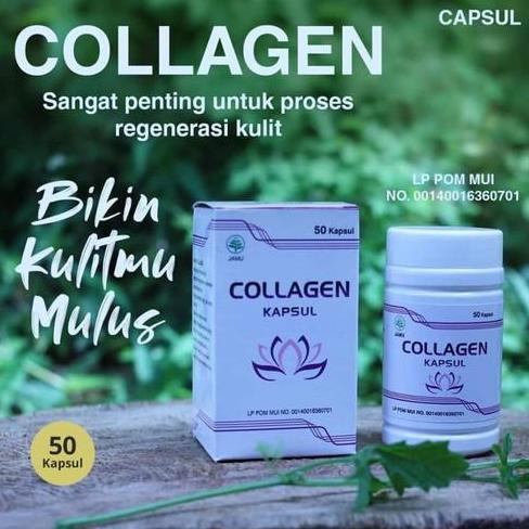 Collagen Kapsul Fish Kolagen Colagen isi 50 kapsul