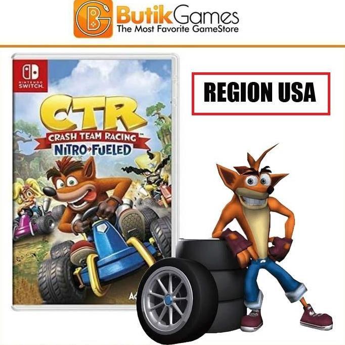CTR Crash Team Racing Nitro Fueled Nintendo Switch