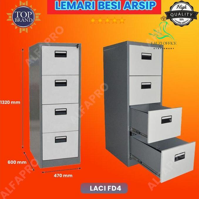 Filling Cabinet 4 Laci Filling Cabinet Besi 4 Susun Lemari Cabinet