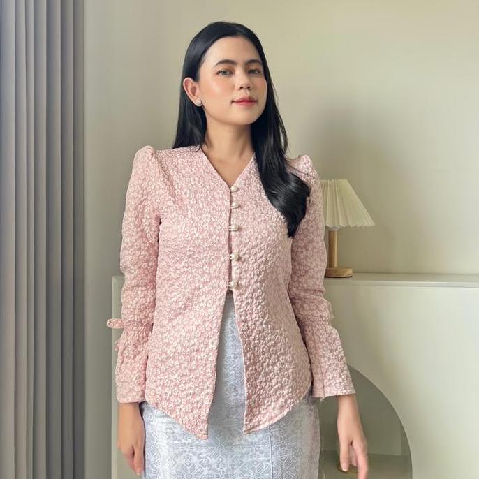 Hoolaqueen - Chana Blouse - Atasan Blouse - Blouse Kondangan - Outfit Simple Kondangan NS