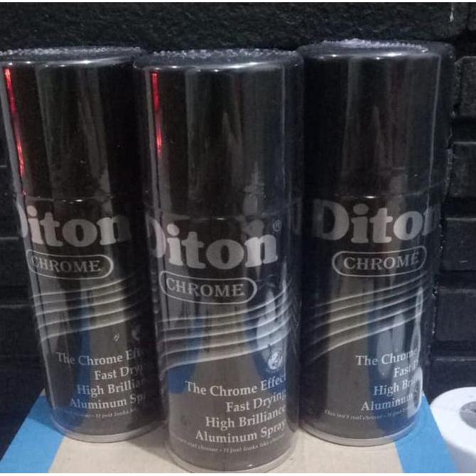df.lestaryy - pilok pilox cat semprot diton warna chrome 150 ml (kecil)