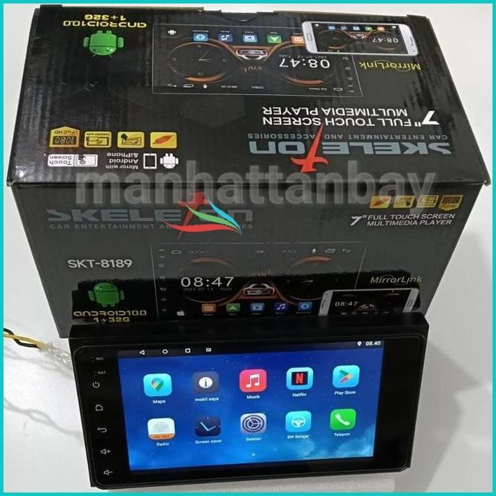 Headunit Android Double Din 7 Inch Skeleton Plug And Play Calya Sigra