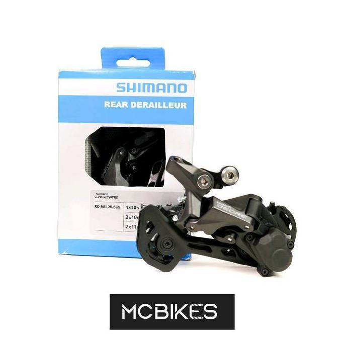 Shimano Deore RD-M5120-SGS 10/11 Speed - Rear Derailleur Sepeda MTB