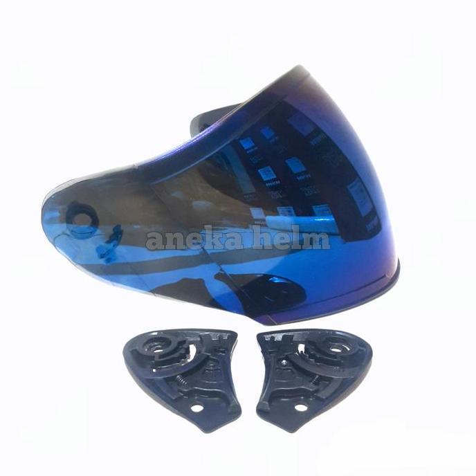 kaca helm kyt dj maru kyt ink centro #biru