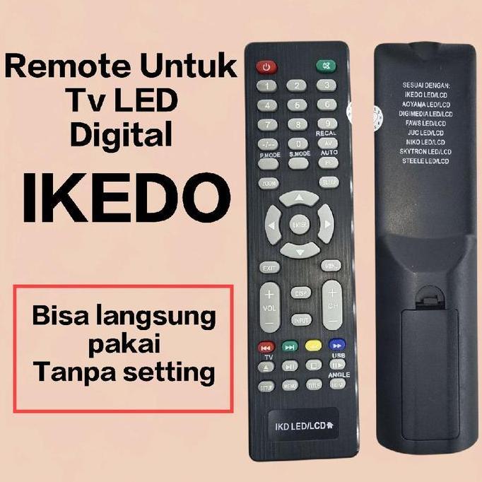 Remot Remote Tv IKEDO Lcd / Led Digital