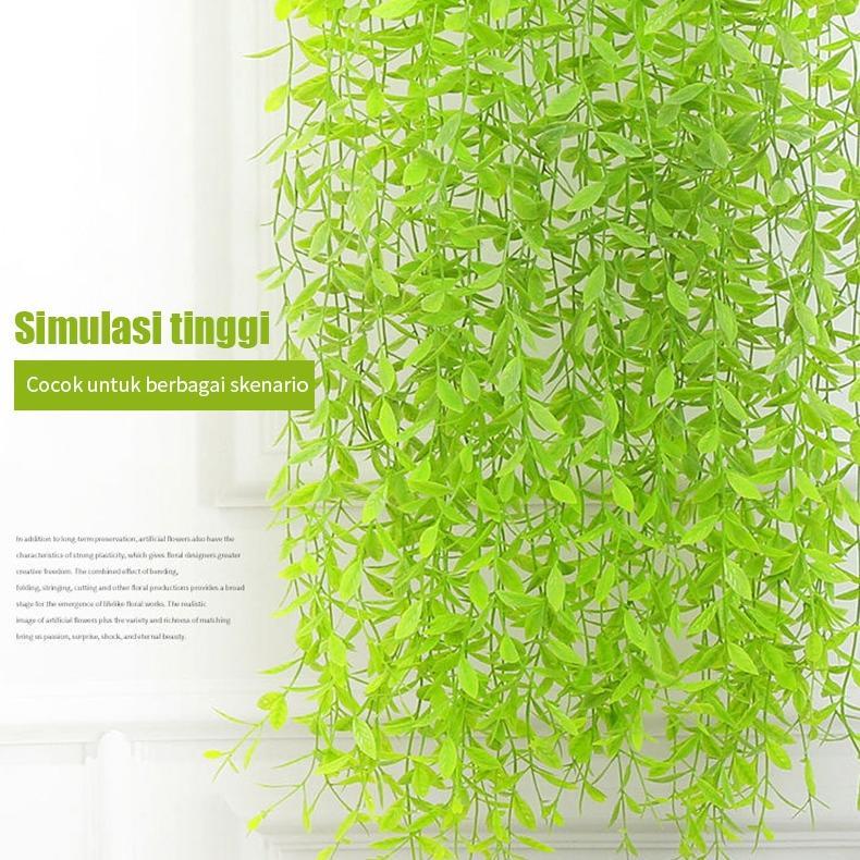 PAKET HEMAT Bunga Daun Hoya Costa Hanging Leaf Bunga Plastik Bunga Palsu Dekorasi Artificial Rambat 